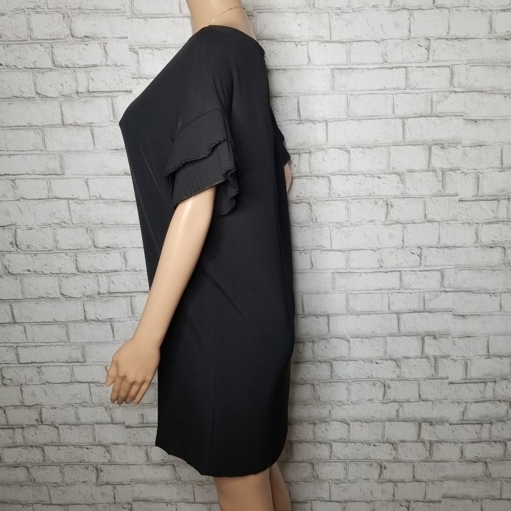 🆕️💥 DKNY Black ruffle sleeves Dress - Picture 2 of 7